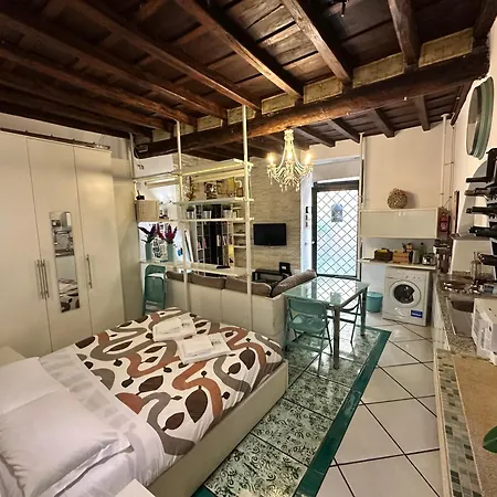 Apartmán Your Nest In Trastevere, The Heart Of - Il Vostro Nido Nel Cuore Di Řím